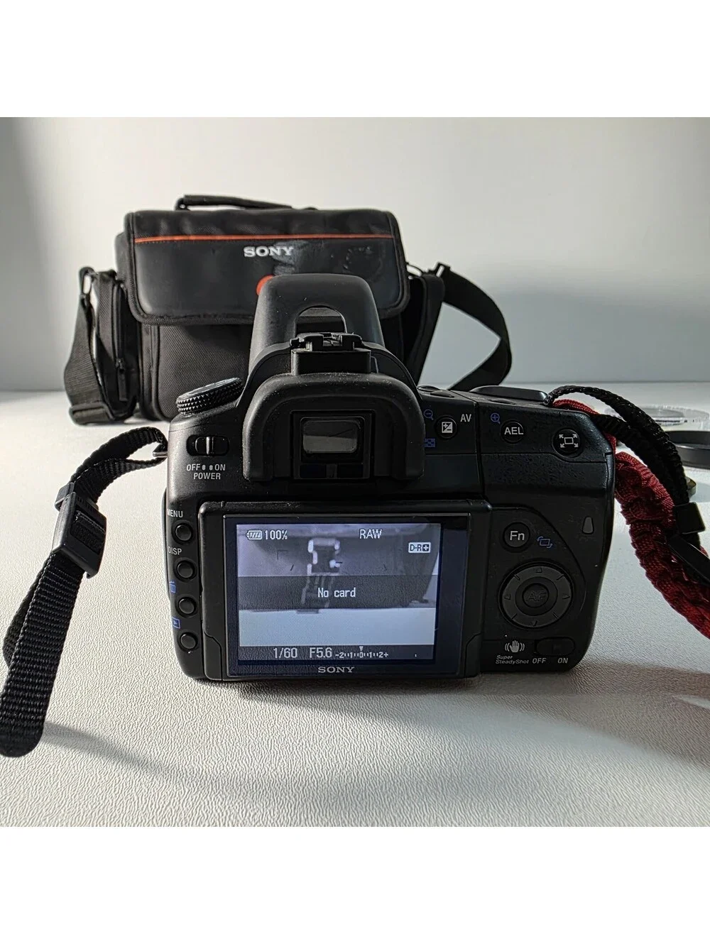Sony Alpha A350 DSLR Camera & Sony 18-70mm Lens  + Accessories